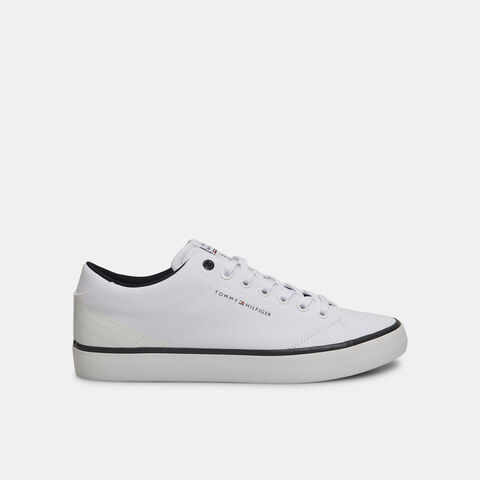 Sneakers de hombre Tommy Hilfiger Th Hi Vulc Core Low Canvas, Blanco Sneakers de hombre Tommy Hilfiger Th Hi Vulc Core Low Canvas, Blanco